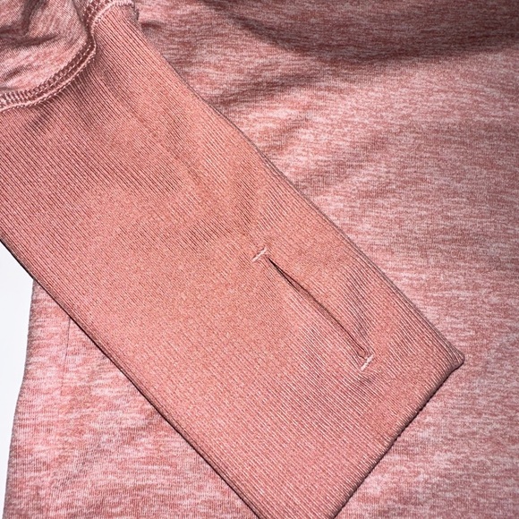 Nike Pink Long Sleeve Dri-Fit Shirt - Picture 7 of 8